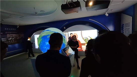 蘭州反邪教展館采用球幕展示項目