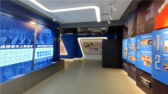 蘭州反邪教展館現(xiàn)場圖