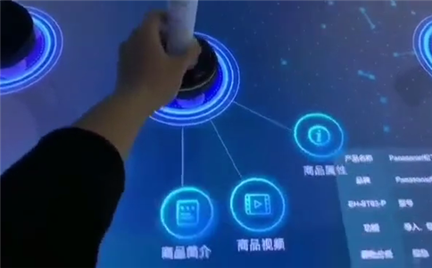 展廳互動(dòng)電容識(shí)別屏軟件應(yīng)用案例